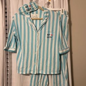 Stripe Pajama Set Size M